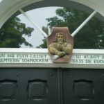 Eingangstür Residenzstadt Greiz / Thüringen